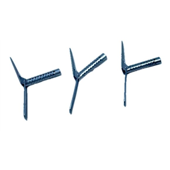 Vintage Tammy Barbie Fashion Doll Curlers Lot 7 w 4 Pink Plastic 3 Metal 1960s - Picture 3 of 5